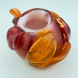 Pumpkin and Leaves Small Bowl