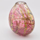 Pink Blossom Oval Vase