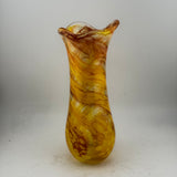 Orange and Yellow  "Demo" Vase