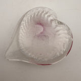 Pink and White Angelwing Heart Paperweight xxviii