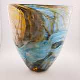 “ Krizna Jama" Open, Oval Vase