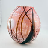 Pink Moon Egg Shaped Vase