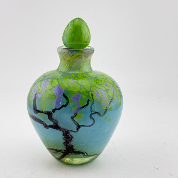 Wisteria Scent Bottle Ginger Jar Shape