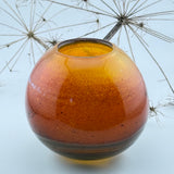 Coral Sky (with Seed Heads) Vase