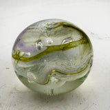 Dusky Green, Lilac and White “demo” Paperweight xxii