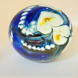 Blue, Turquoise and Amber “Journey”  Paperweight