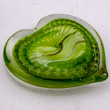 Green Heart Paperweight