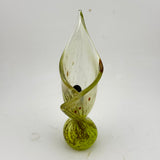 Green Arum Bud Vase / Scent Bottle - from 1990!