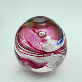Pink and White "Demo" Paperweight xxi