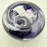 Purple and White Rosebowl (second)
