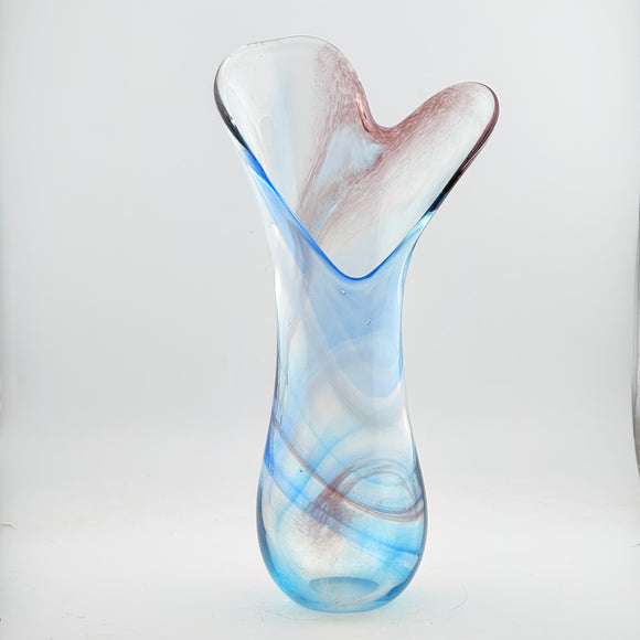 Blue, Aubergine & Turquoise Freeform   