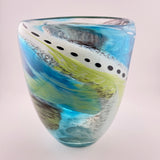 “On the Edge" Oval, Open Vase