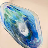 “Abyss” Freeform Open Oval Vase