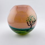 Rosy Supermoon round Vase