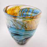 “ Krizna Jama" Open, Oval Vase