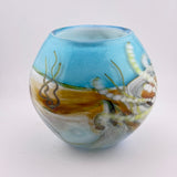 Underwater "Octopus Journey"  Round Vase