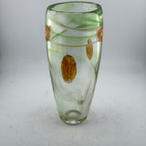 Green and Orange Blossom Vase (second)