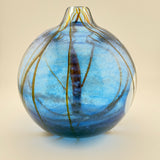 Blue Supermoon Round Vase