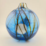 Blue Supermoon Round Vase