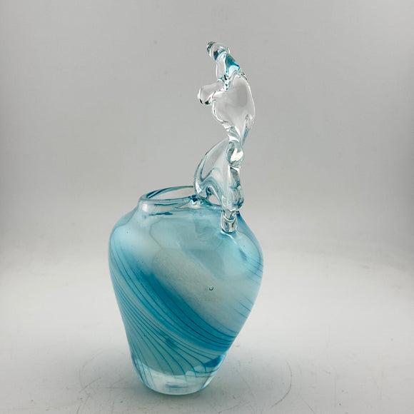 A Piece of Wonky Madness Striped Flask (second)