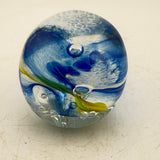 Blues, Yellow and Whites “demo” Paperweight xviii