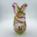 Pink and Green Freeform  "Demo" Vase xxxv