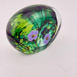 Periwinkle  Oval Paperweight