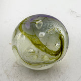 Dusky Green, Lilac and White “demo” Paperweight xxii
