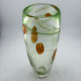 Green and Orange Blossom Vase (second)