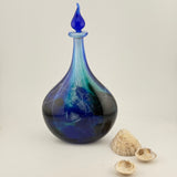 “Abyss” Oval Stoppered Flask