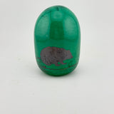 Hedgehog Paperweight in Jade ii