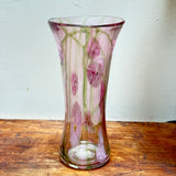 Pink Floral Tall Vase (slight second)