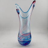 Blue and Pink Freeform  "Demo" Vase v