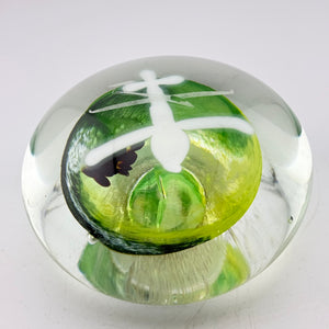 Green and White Glider Paperweight (second)