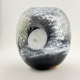 Supermoon Oval Vase