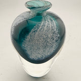 Teal “Demoiselle” Flask