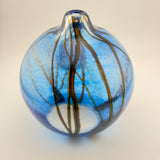 Blue Supermoon Round Vase