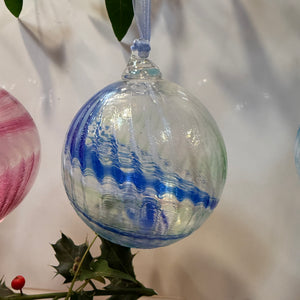 Blue Shades Christmas Bauble ii