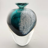 Teal “Demoiselle” Flask