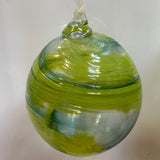 Pair of green shades Christmas Baubles iii