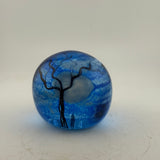 Blue Supermoon Paperweight ii