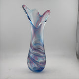 Blue and Pink Freeform  "Demo" Vase viii