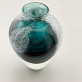 Teal “Demoiselle” Flask