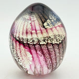 Pink and Grey Easter Egg Paperweight