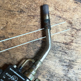 “Journey  Without a Map” Round Vase in Green, Pink, Black and White