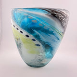 “On the Edge" Oval, Open Vase