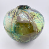 “My Wild Garden After A Year Of Neglect”! Round Vase ii