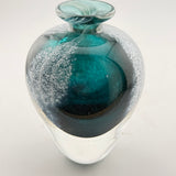 Teal “Demoiselle” Flask