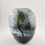 Supermoon Oval Vase