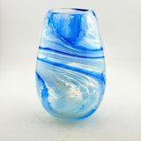 Pale Blue, Blue & Turquoise  "Demo" Vase xxxiii